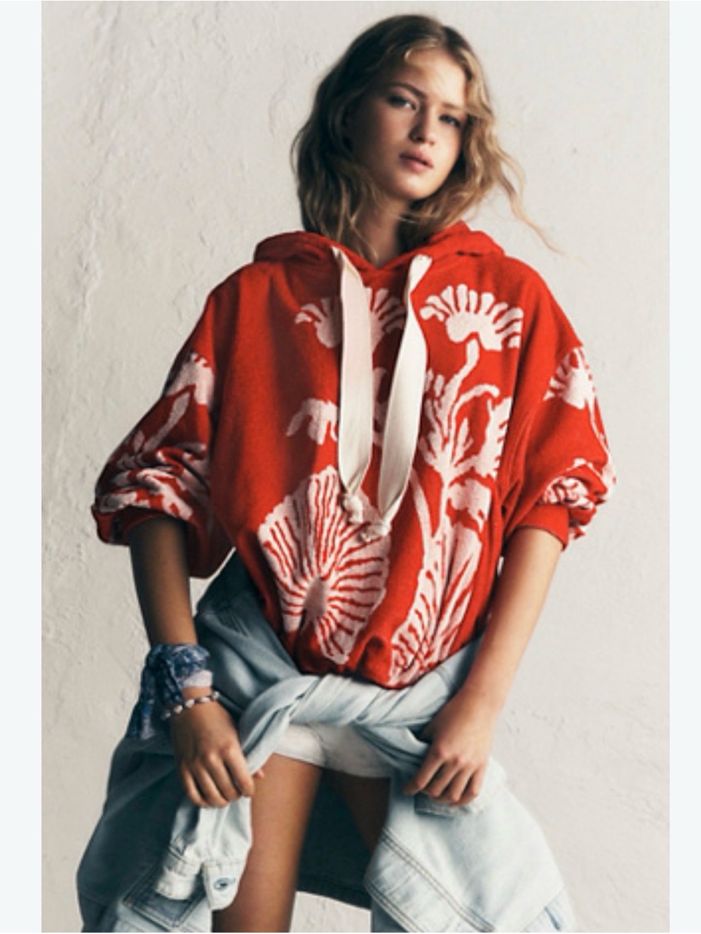 Free People Shell Baby Hoodie